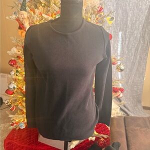 Cato Black Long Sleeve Women's Top